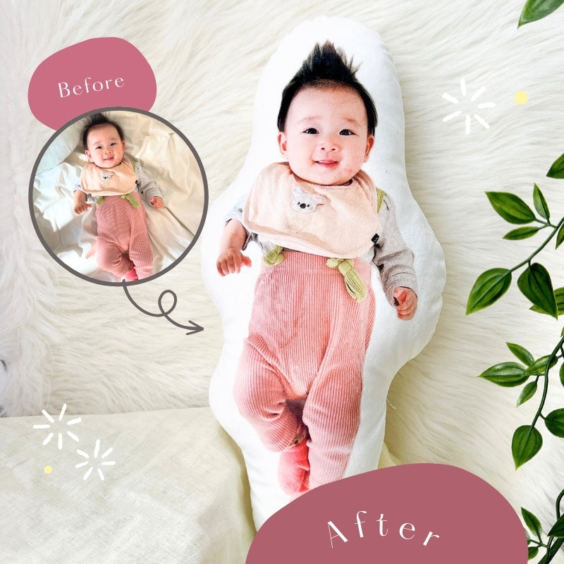 等身大そっくりクッションkids