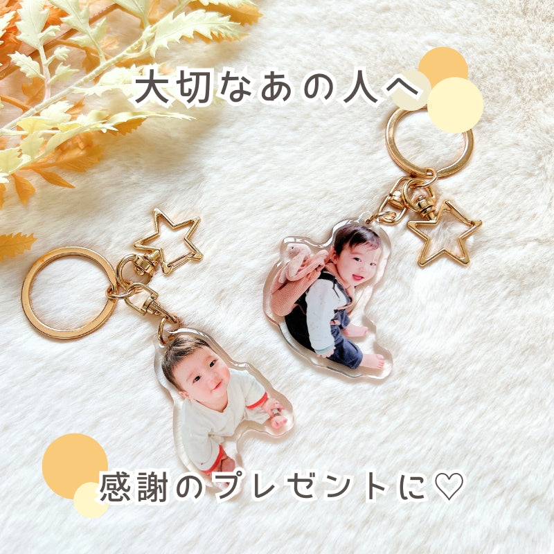 ぷくぷく アクリル キーホルダー kids