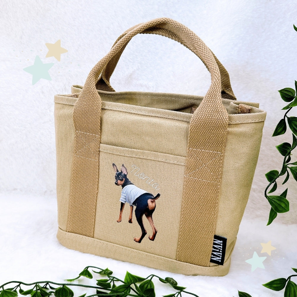 似顔絵バッグ
