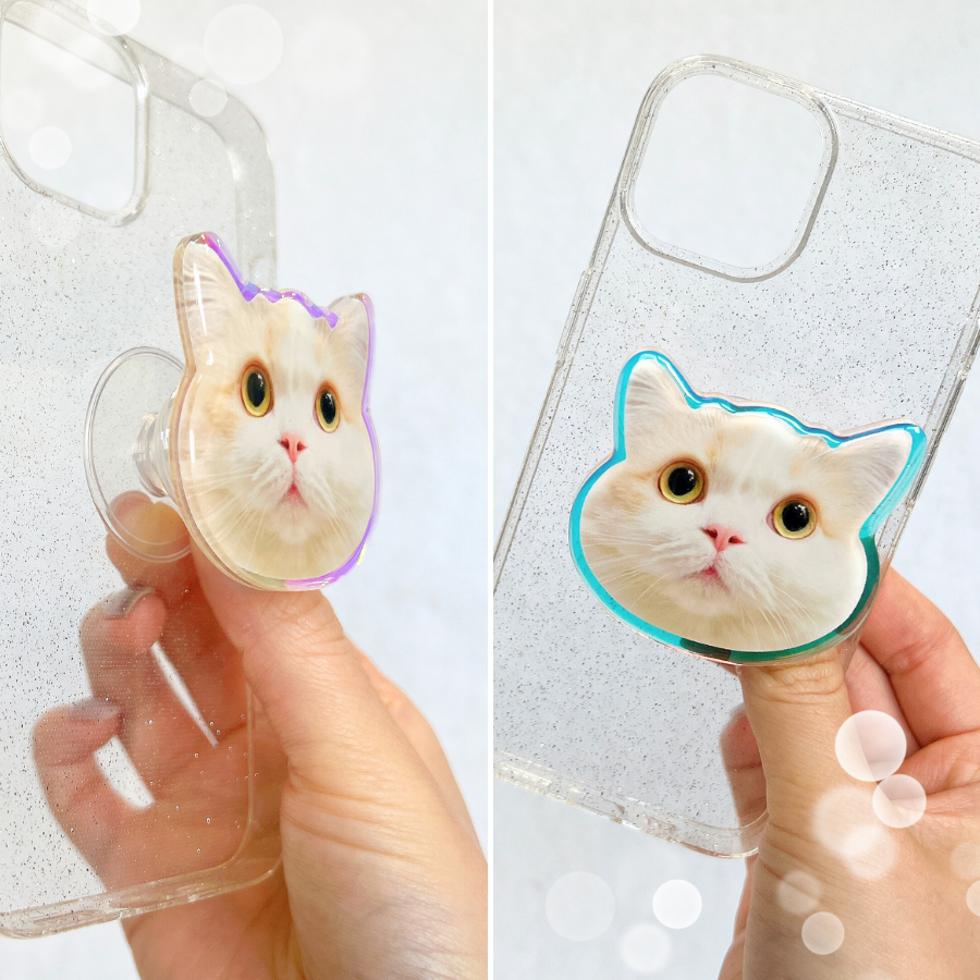 オーロラ スマホグリップ