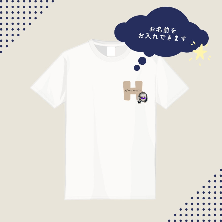イニシャル Tシャツ