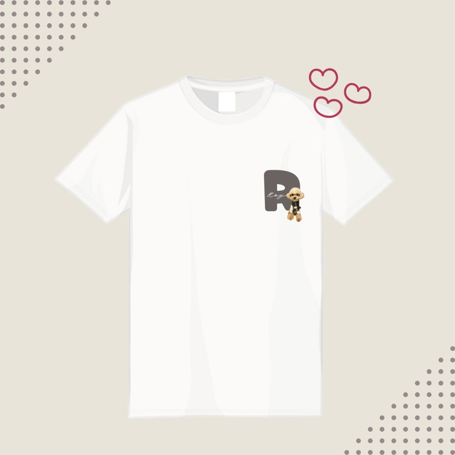 イニシャル Tシャツ