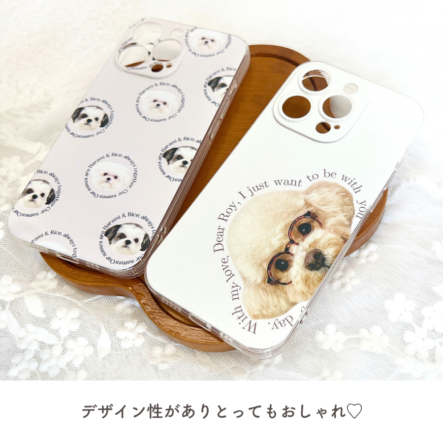 レタリング スマホケース