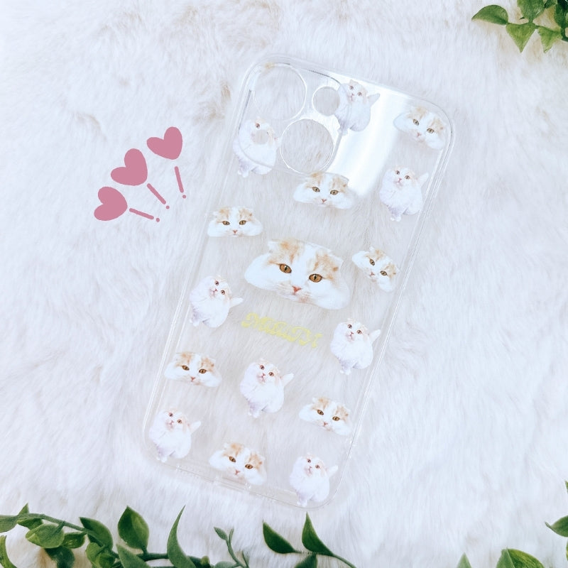シリコンスマホケース（クリア）
