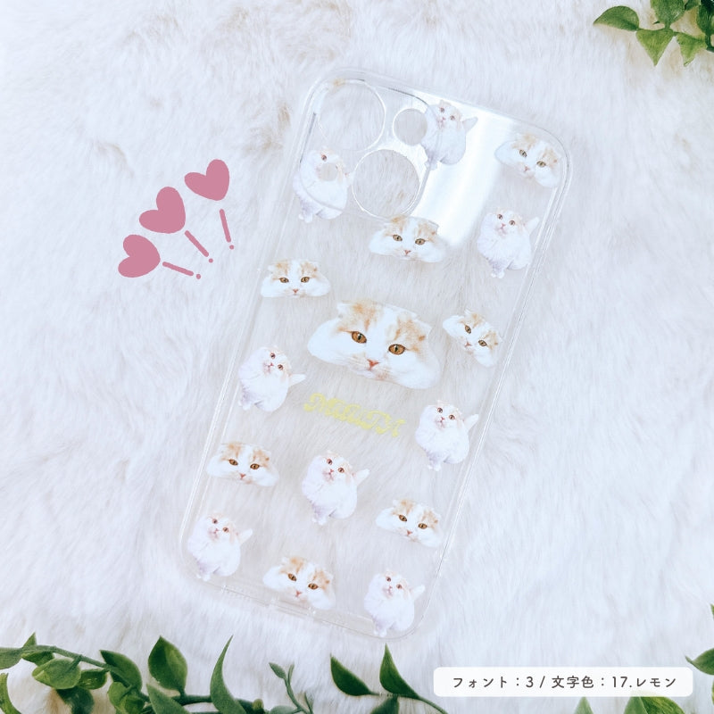 Silicone smartphone case (clear)