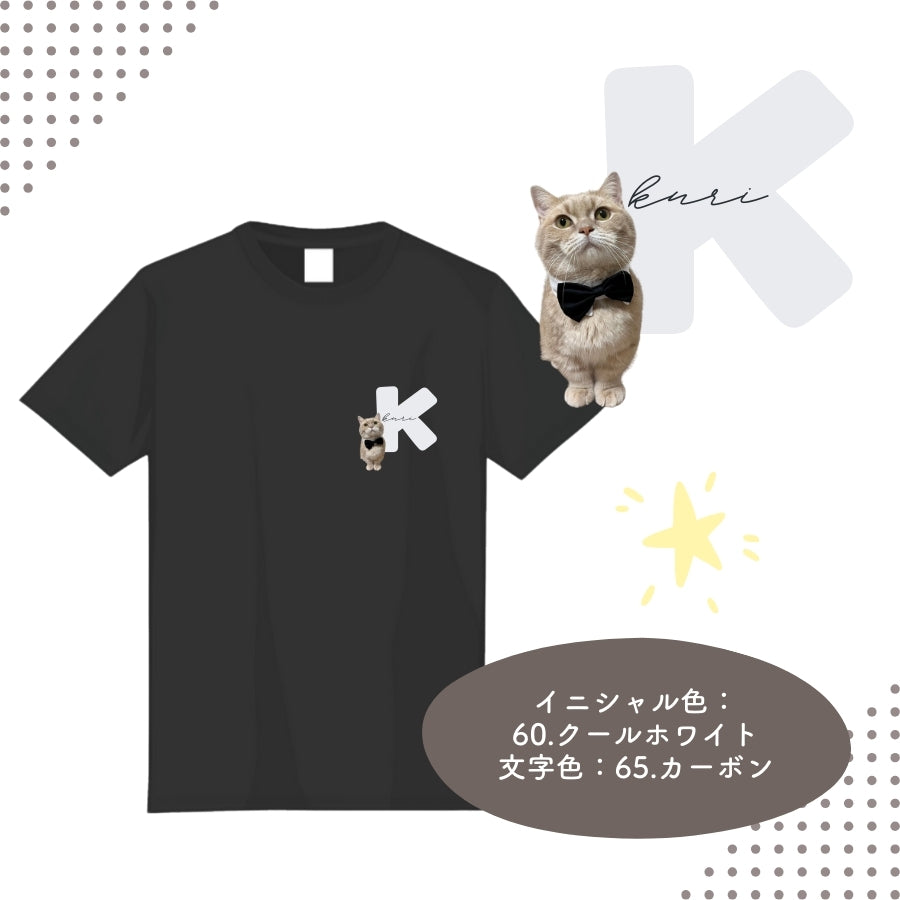 イニシャル Tシャツ