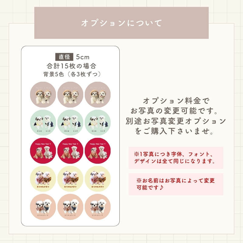 [In Stock] Circular Sticker