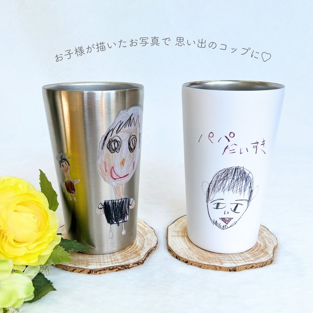 Stainless steel thermos tumbler 380ml/550ml kids