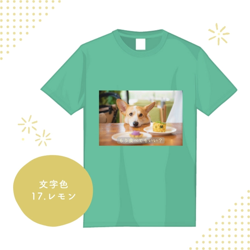 字幕風 Tシャツ