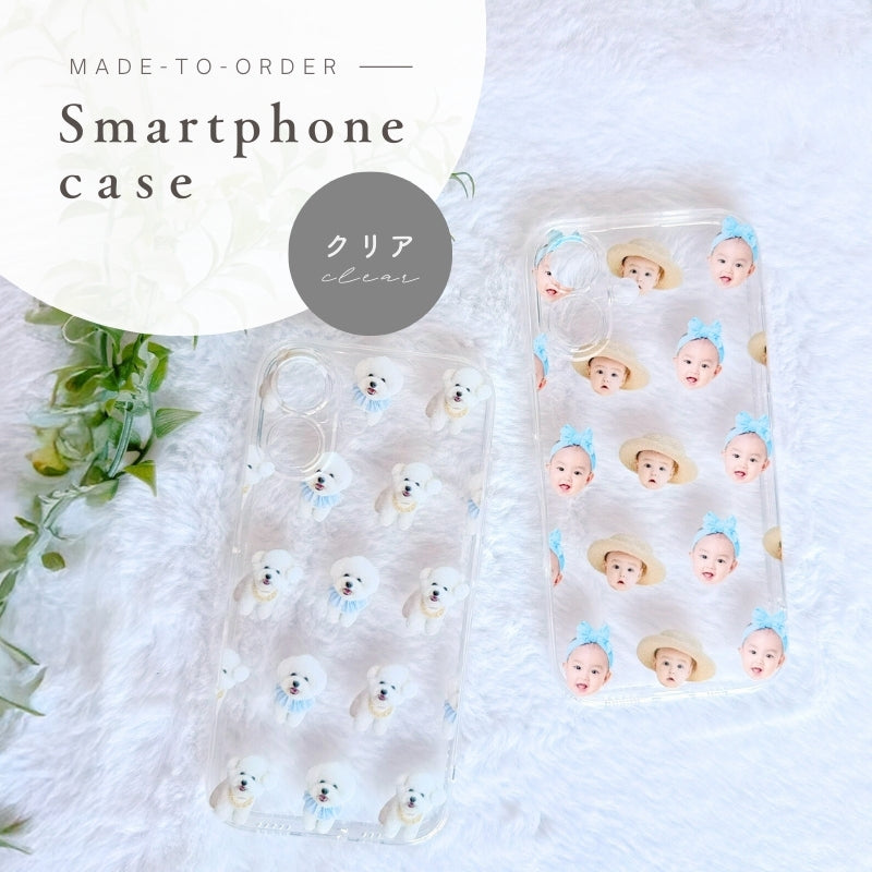 シリコンスマホケース（クリア）