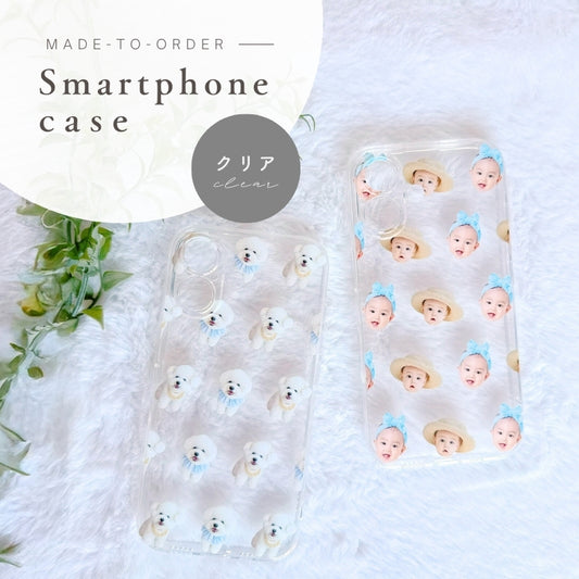 シリコンスマホケース（クリア）