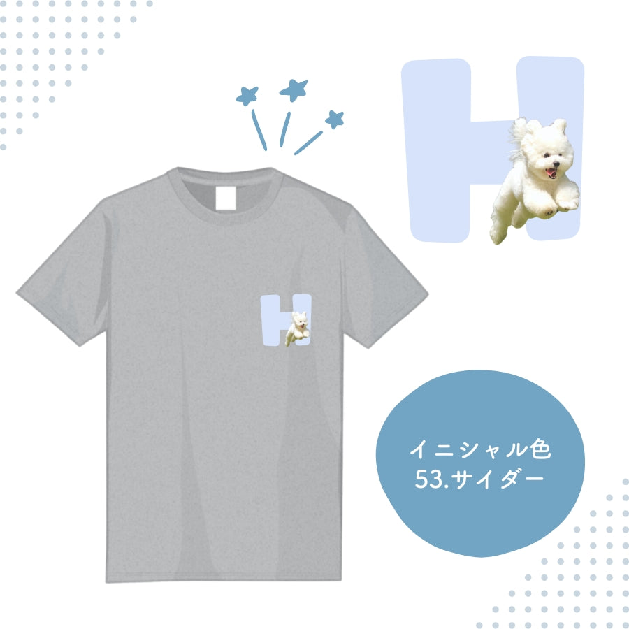イニシャル Tシャツ