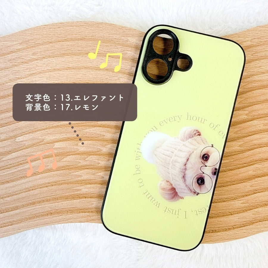 Lettering smartphone case