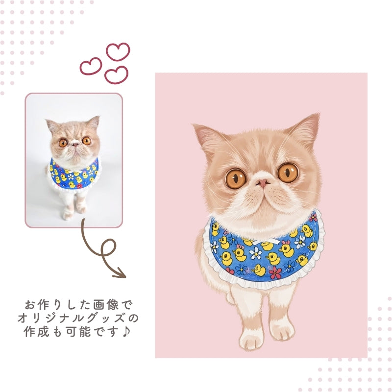 デジタルアート 似顔絵風