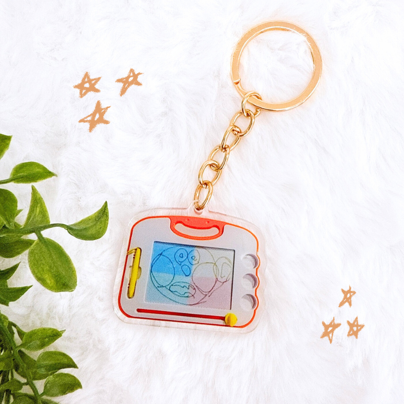 【モニターセール】お絵描き キーホルダー
