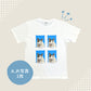 証明写真風Tシャツ