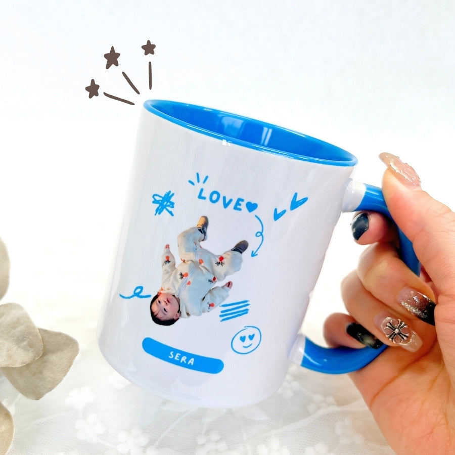 クレヨンタッチ カラーマグカップ