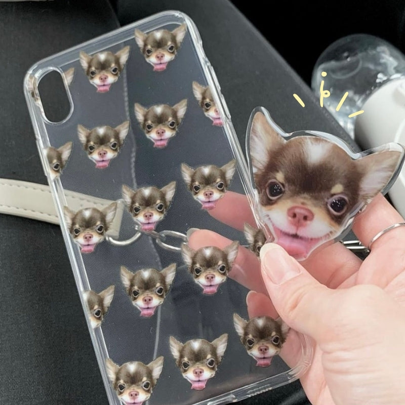 シリコンスマホケース（クリア）
