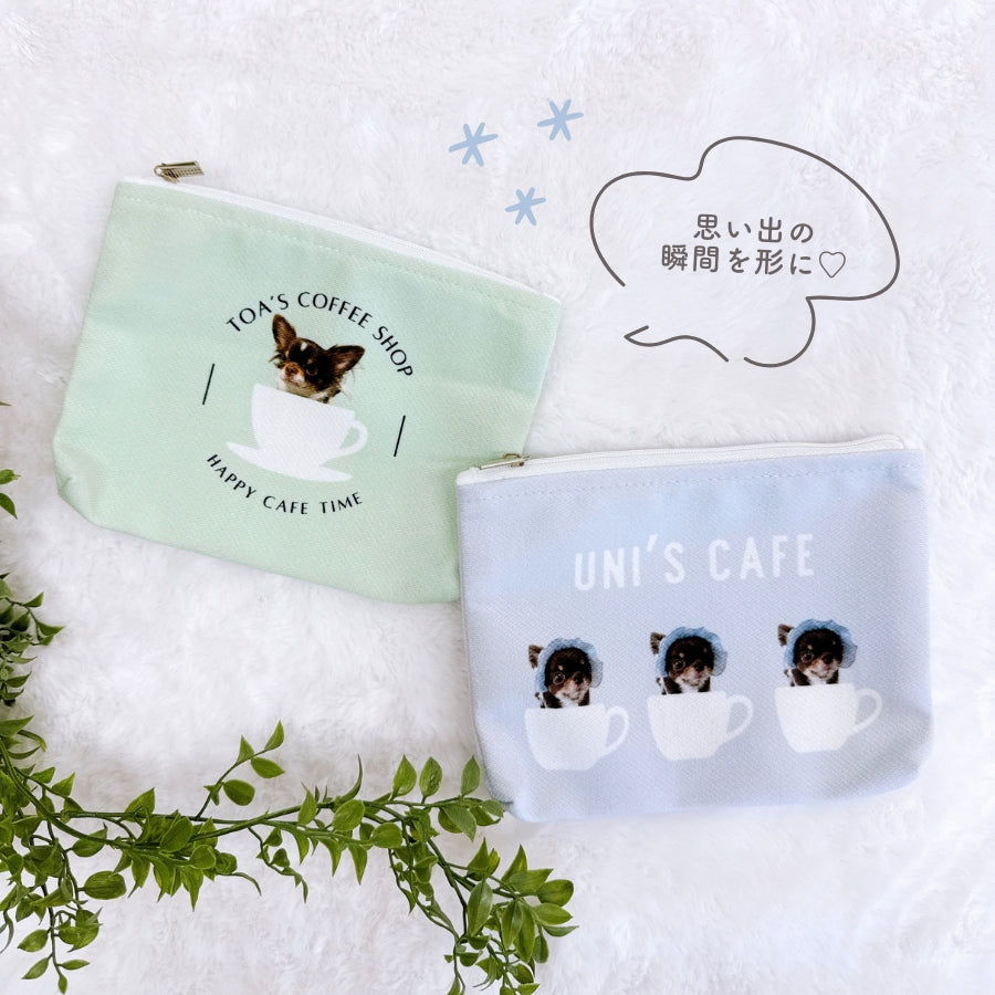 Cafe design pouch
