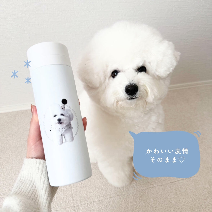 レタリング サーモタンブラー 300ml/500ml